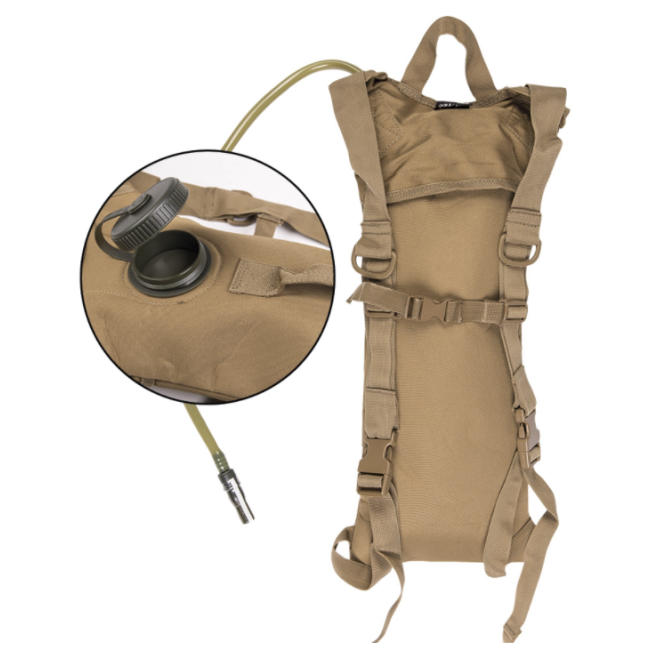 Hydratation Rucksack mit Gurten Coyote - Miltec