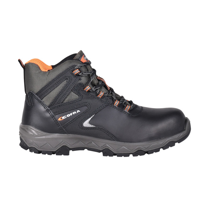 Sicherheitsschuhe Ascent S3 Schwarz/Orange - Cofra