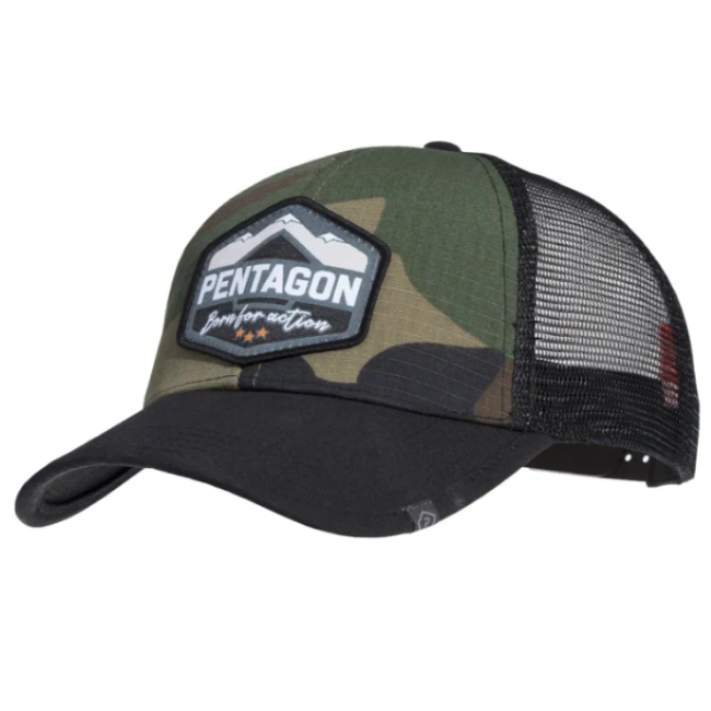 Casquette Era "Born for Action" Cam CE - Pentagon