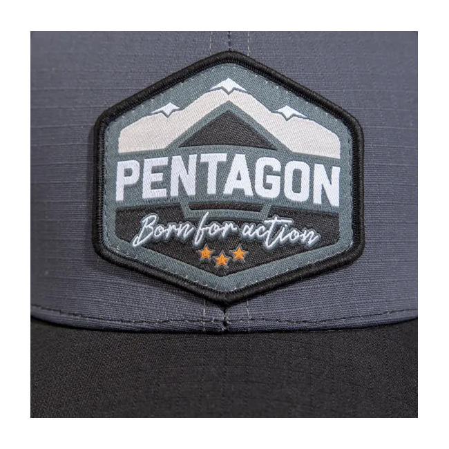 Czapka Era "Born for Action" Szara - Pentagon