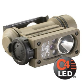 Lampa Sidewinder Compact II wojskowa z bateriami coyote - Streamlight