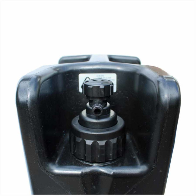 Wasserreinigungskanister 18 L Schwarz - LifeSaver
