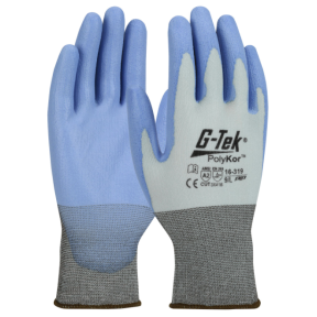 Nahtlose Strickhandschuhe G-Tek® PolyKor® blau - Pip