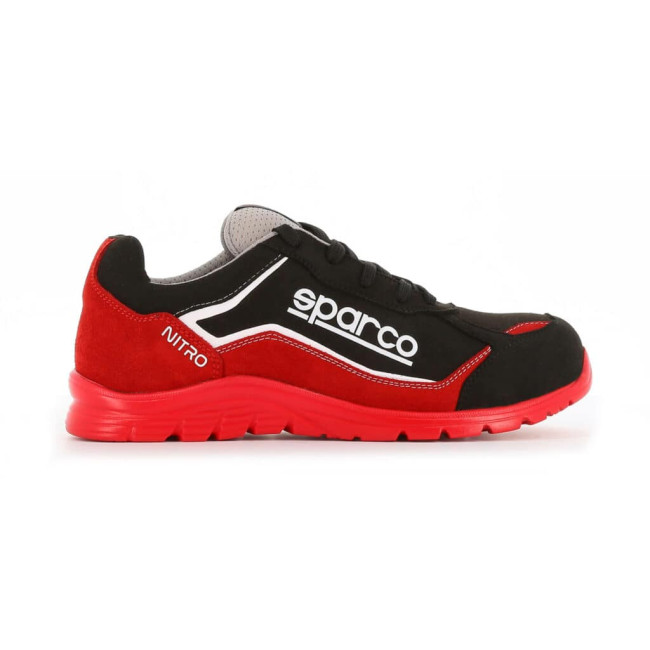 Veiligheidsschoenen Nitro S3 SRC Zwart en rood - Sparco