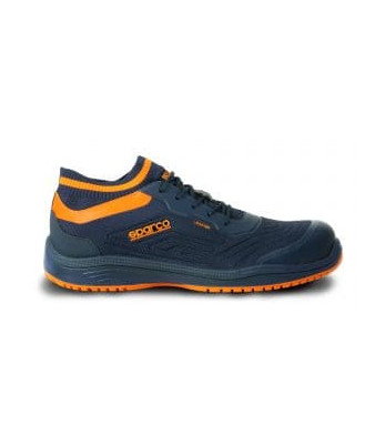 Chaussures de sécurité Legend S1P SRC ESD Noir et orange - Sparco