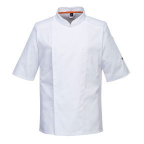 Kamizelka Mesh Pro S/S White - Portwest