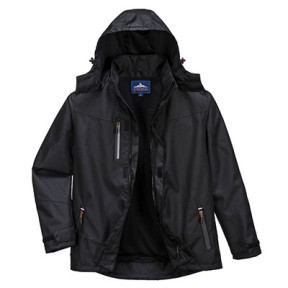 Schwarze Coach-Außenjacke - Portwest