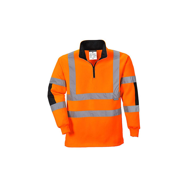 Sweatshirt Rugby Xenon Orange - Portwest