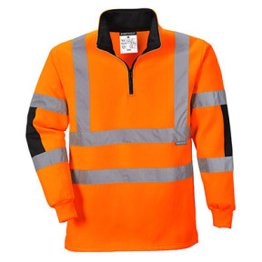 Sweatshirt Rugby Xenon Orange - Portwest