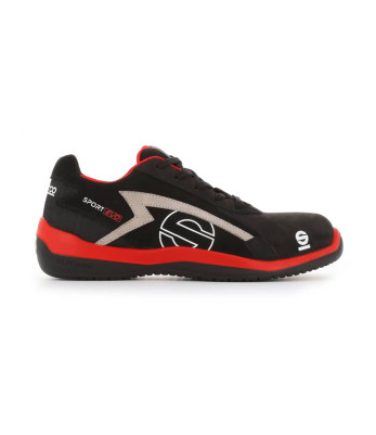 Chaussures de sécurité Sport Evo S3 SRC Noir et rouge - Sparco