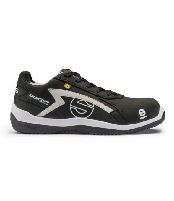 Chaussures de sécurité Sport Evo S3 SRC Noir et blanc - Sparco
