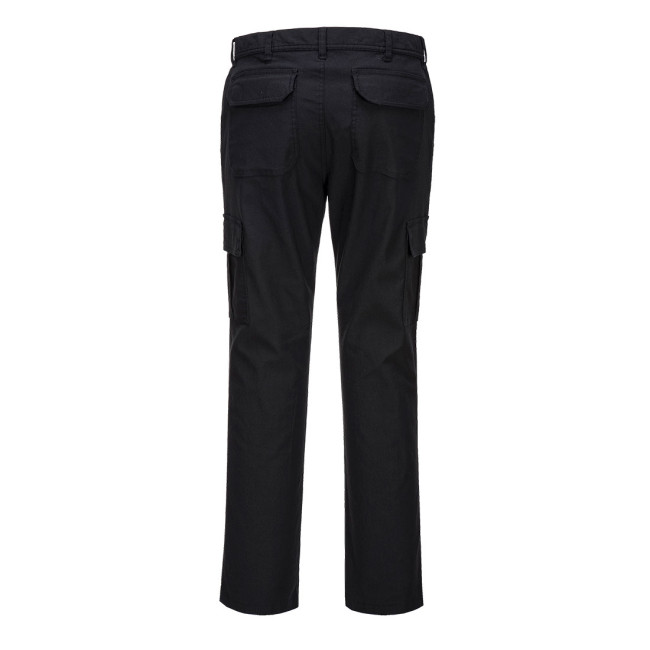 Combat Slim Stretch Short werkbroek zwart - Portwest