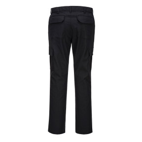 Pantalon de travail Combat Slim Stretch Short noir - Portwest