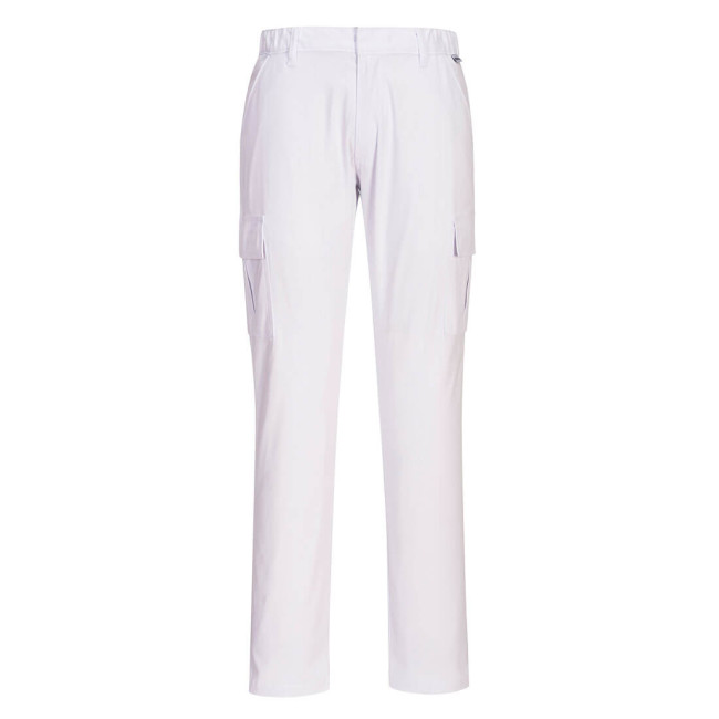 Combat Slim Stretch werkbroek wit - Portwest