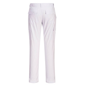 Pantalon de travail Combat Slim Stretch blanc - Portwest