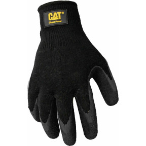 Latex-Handschuhe texturiert Schwarz - Caterpillar