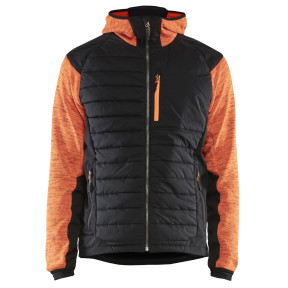 Veste hybride Orange fluo/Noir - Blaklader