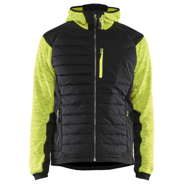 Hybride vest Fluorgeel/Zwart - Blaklader
