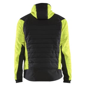 Veste hybride Jaune fluo/Noir - Blaklader