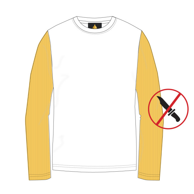 Snijbestendige T-shirt Siegburg Zwart - Brunnirok