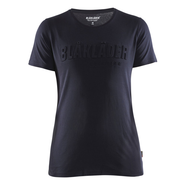 T-shirt imprimé 3D femme Marine foncé - Blaklader