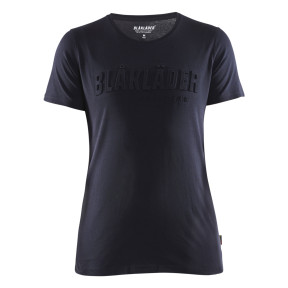 T-shirt imprimé 3D femme Marine foncé - Blaklader