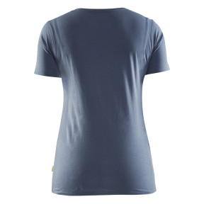3D-Druck T-Shirt Damen Pfauenblau - Blaklader