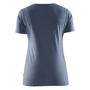 3D-Druck T-Shirt Damen Pfauenblau - Blaklader