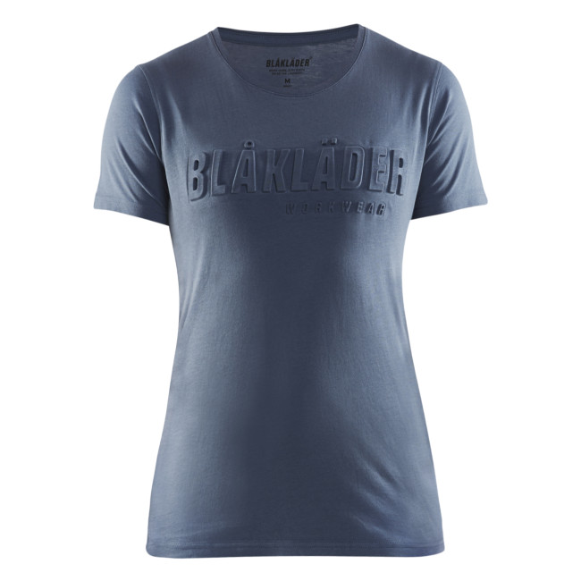 T-shirt imprimé 3D femme Bleu paon - Blaklader
