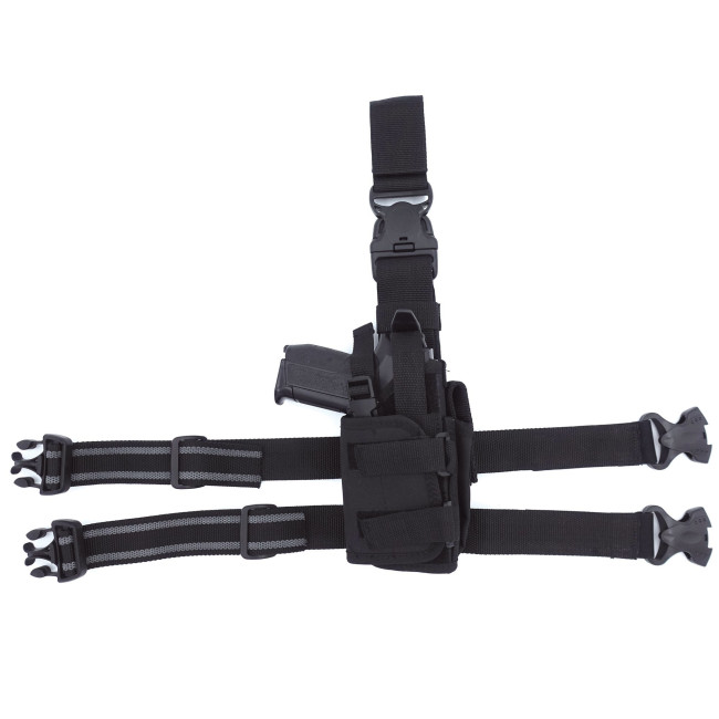 Tactische beenholster Zwart - Patrol