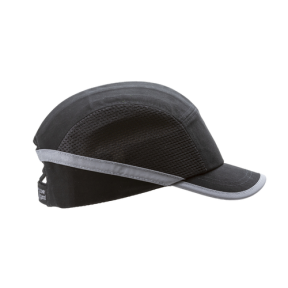 Casquette anti-HEURT AEREE COTON/MESH NOIR VISIERE 5CM - COVERGUARD