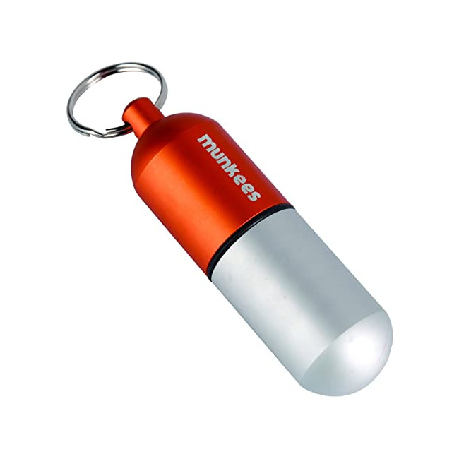 Capsule waterproof (L : 25 x 88 mm) Rouge - Munkees