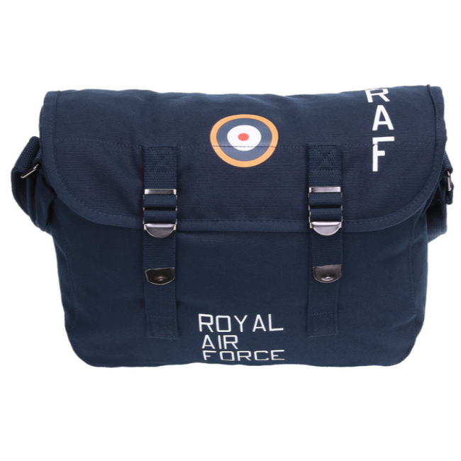 Torba na ramię z płótna Royal Air Force Granatowa - Fostex