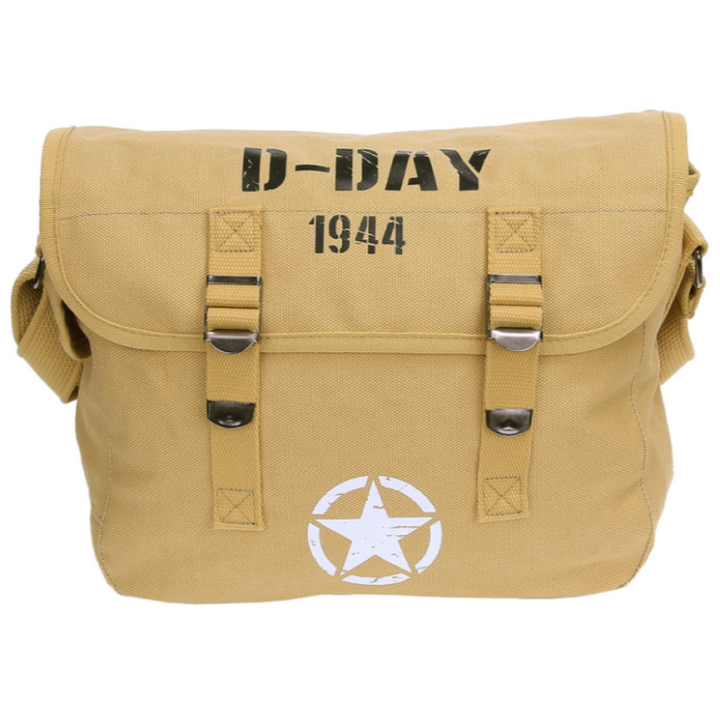 Sac bandoulière en toile D-Day 1944 Coyote - Fostex