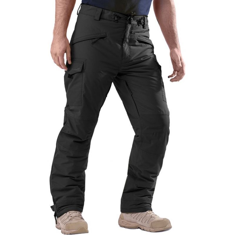 Pantalon tricot élastique avec fermetures latérales réglables par Boutons  pression