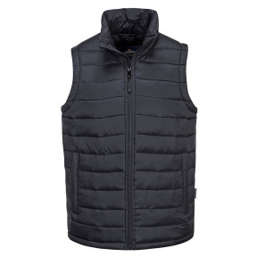 Gesteppte ärmellose Weste Aspen Baffle schwarz - Portwest