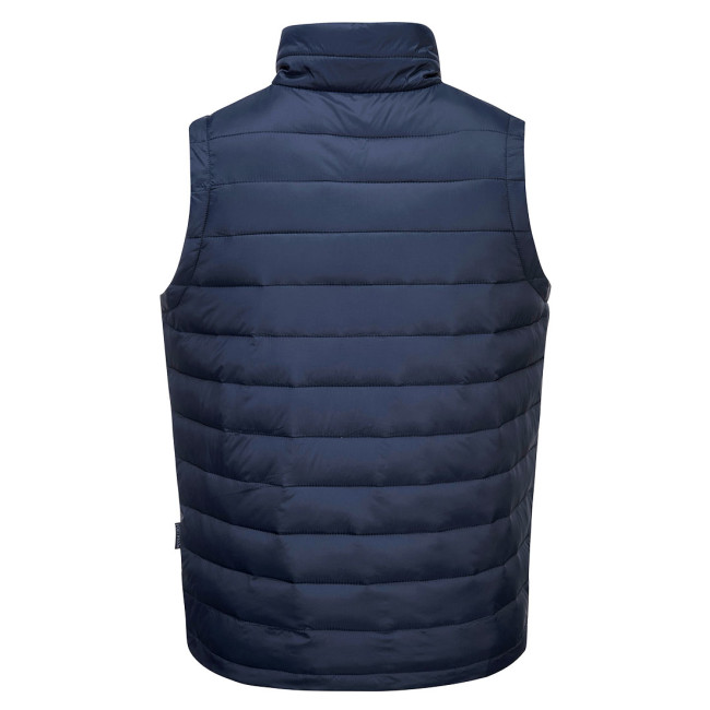 Gilet sans manches matelassé Aspen Baffle bleu marine - Portwest