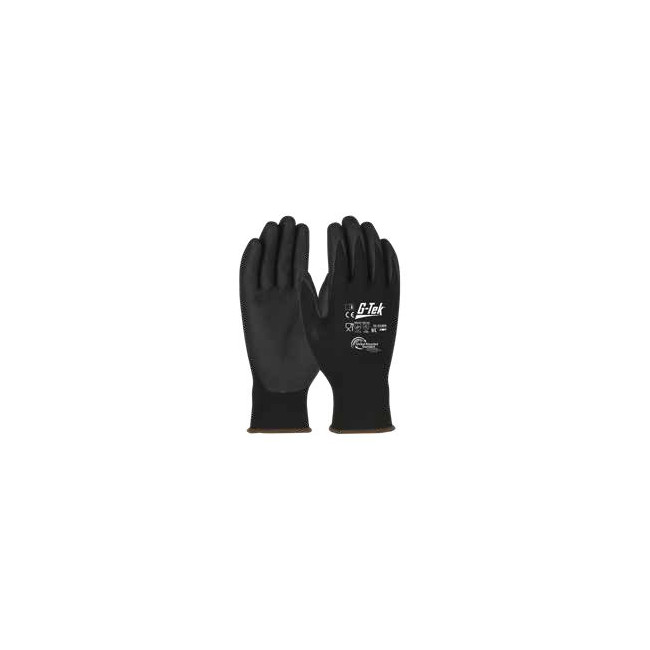 Lot de 6 gants G-TEK 3RX en PET recyclé anti-coupure A Noir - PIP