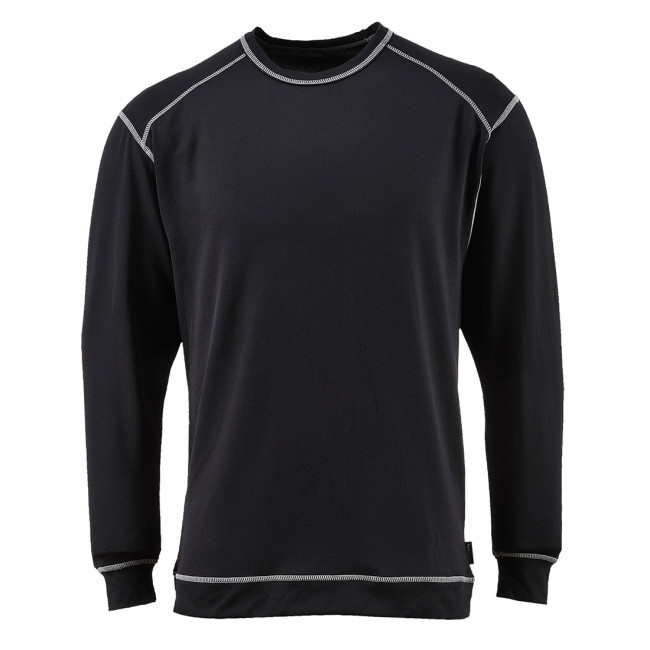 Maillot Base Pro antibactérien noir - Portwest