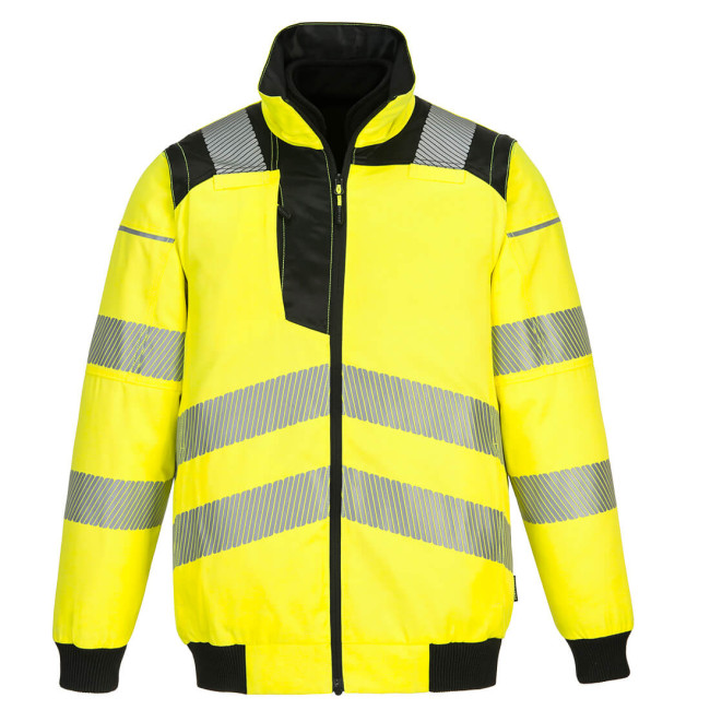 Blouson PW3 haute visibilité 3-en-1 jaune - Portwest