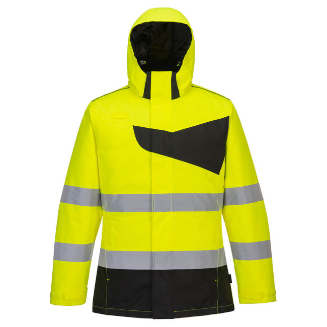 Parka d'hiver haute visibilité PW2 jaune - Portwest