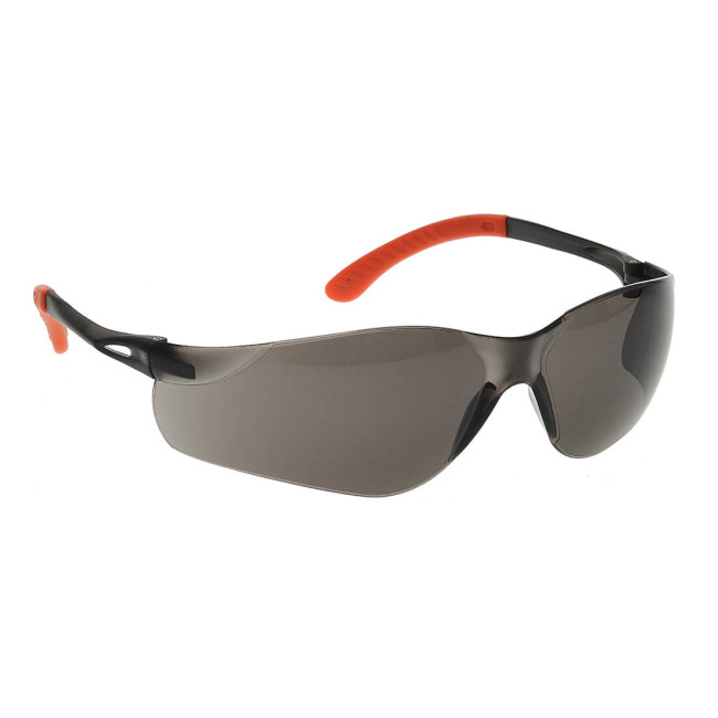Schutzbrille Pan View PW38 orange/getönt - Portwest