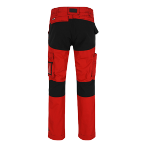 Arbeitshose mit vielen Taschen Hector Rot - Herock
