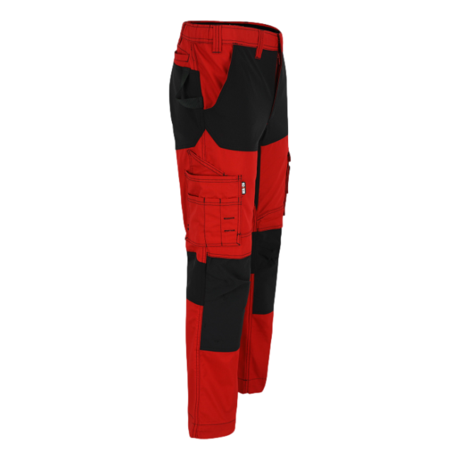 Arbeitshose mit vielen Taschen Hector Rot - Herock