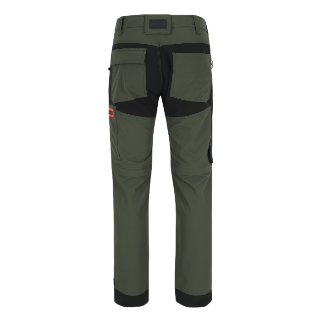 Pantalon de travail Tornado Zip off Kaki foncé - Herock