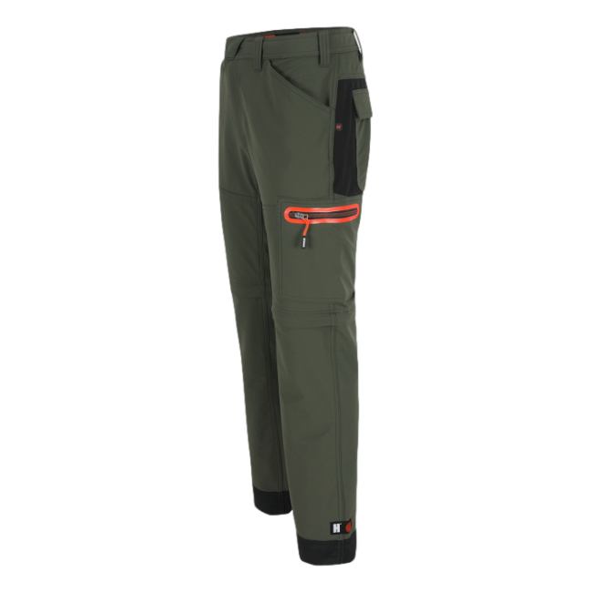 Pantalon de travail Tornado Zip off Kaki foncé - Herock