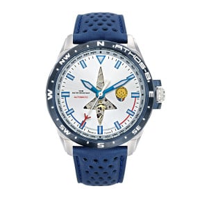 ZEGAREK PATROUILLE DE FRANCE ATHOS 8 niebieska skóra