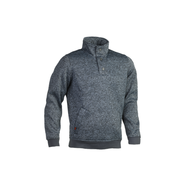 Sweatshirt Verus meliertes Grau gemischt - Herock
