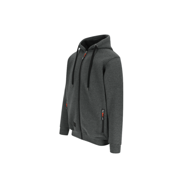 Sweat à capuche Otis gris foncé - Herock