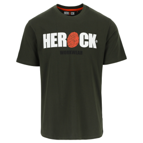 T-shirt à manches courtes Eni kaki foncé - Herock